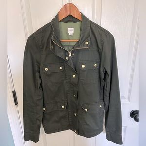 NWOT J. Crew Twill Field Jacket size Small